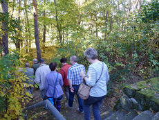 Einweihung der sieben Fußfälle im Oktober 2012 (Foto: Karl-Franz Thiede)